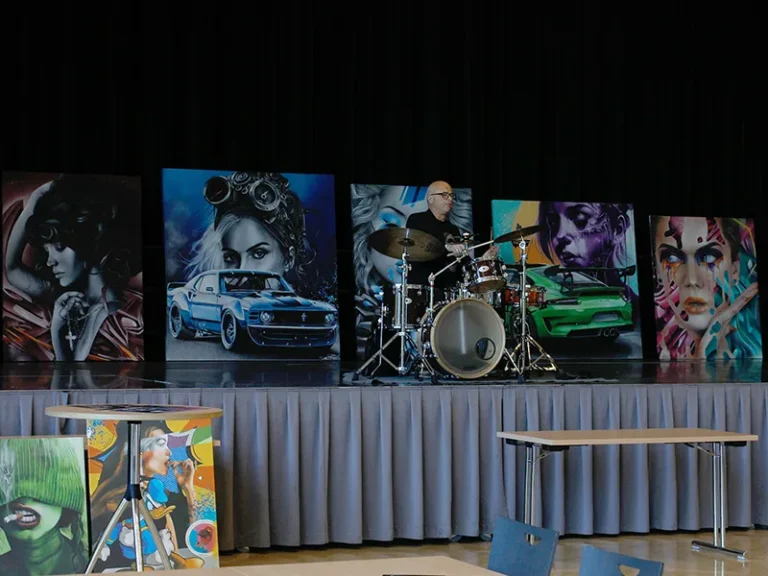 Musik in der Kunstmesse in Krieglach
